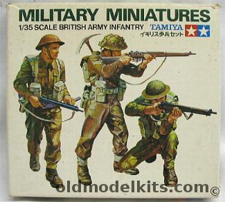 Tamiya 1/35 British Army Infantry Set, MM107-125 plastic model kit